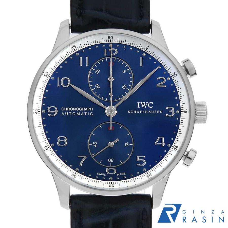 IWC ポルトギーゼ クロノグラフ ローレウス 限定2000本 IW371432 メンズ 中古 腕時計 IWC SCHAFFHAUSEN（IWCシャフハウゼン） IWC ポルトギーゼ クロノ
