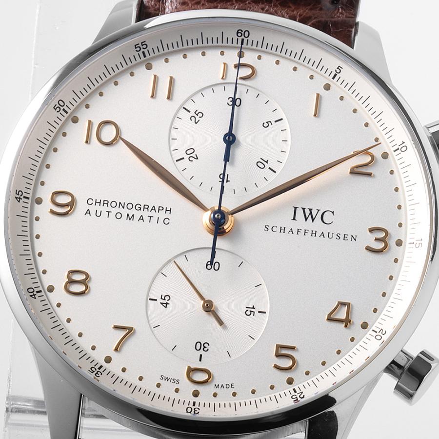 IWC ポルトギーゼ クロノグラフ IW371445 中古 メンズ 腕時計｜ginzarasin｜06