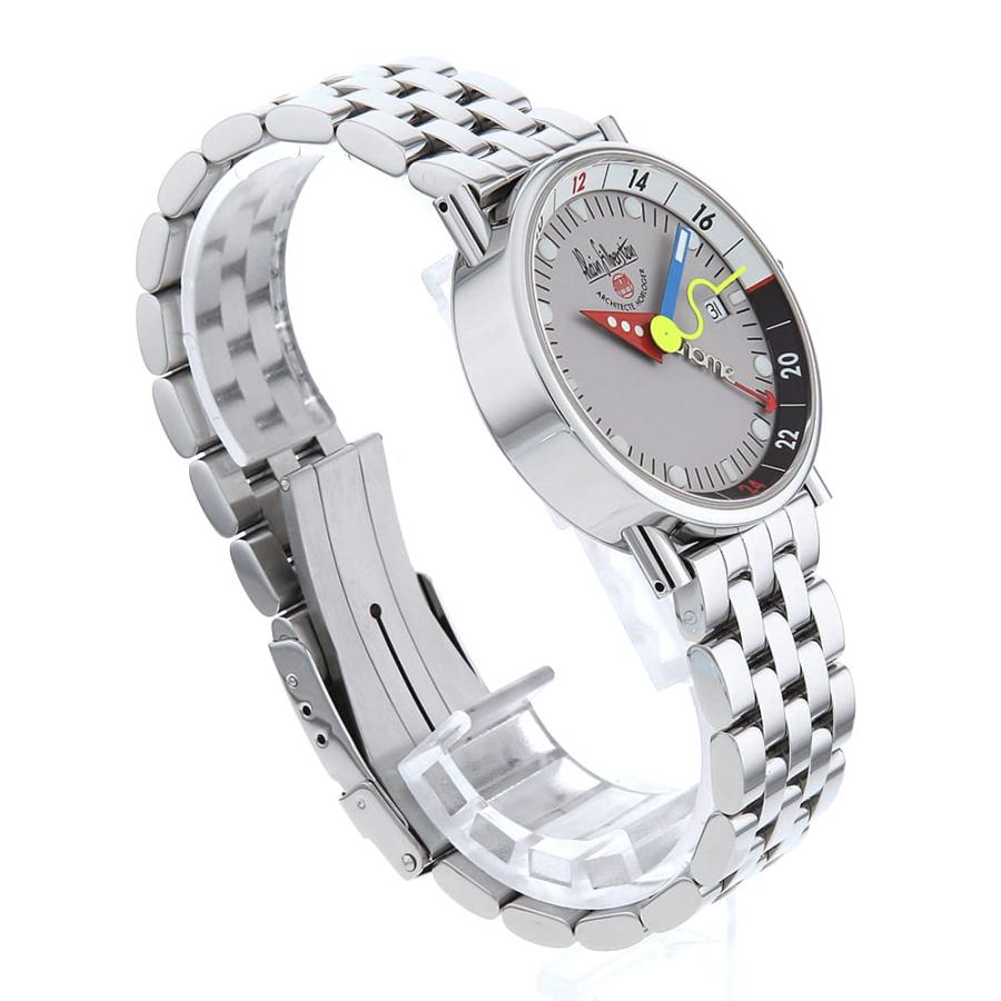 アランシルベスタイン クラブ メディオ GMT KMG3 中古 メンズ 腕時計