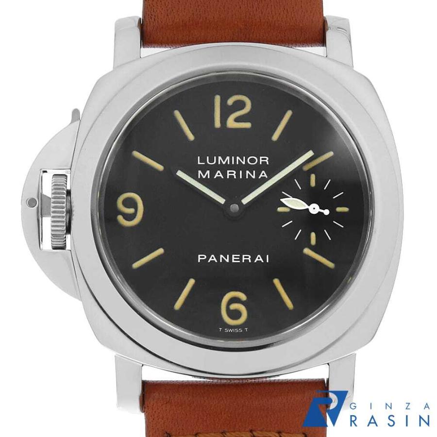 パネライ ルミノールマリーナ レフトハンド PAM00022 B番 トリチウム メンズ 中古 腕時計 OFFICINE PANERAI（オフィチーネ パネライ） パネライ ルミノール