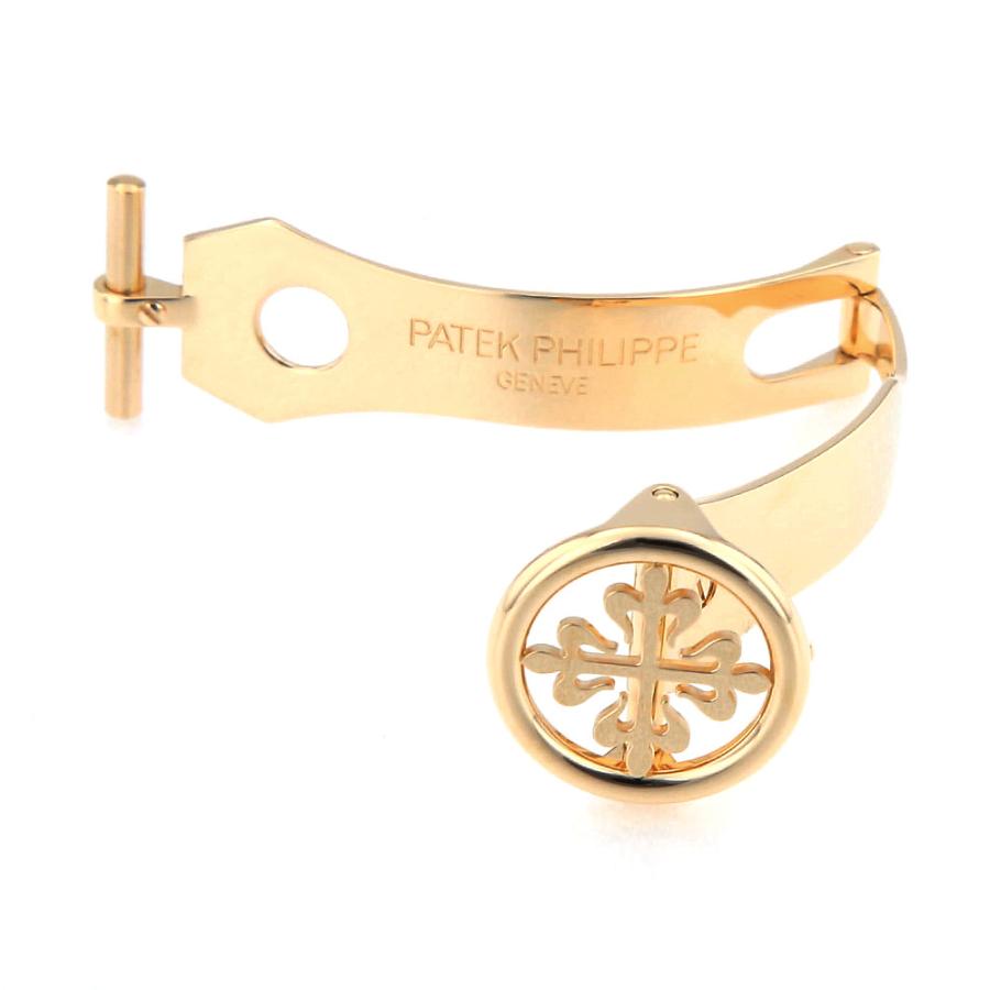 最終土曜日朝迄パテック・フィリップ純正DバックルYG18K　14mm PATEK PHILIPPE（パテック フィリップ） 純正Dバックル YG 14mm 中古