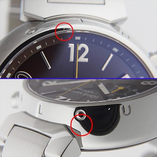 LOUIS VUITTON ルイヴィトン タンブール クロノグラフ Q1121 中古