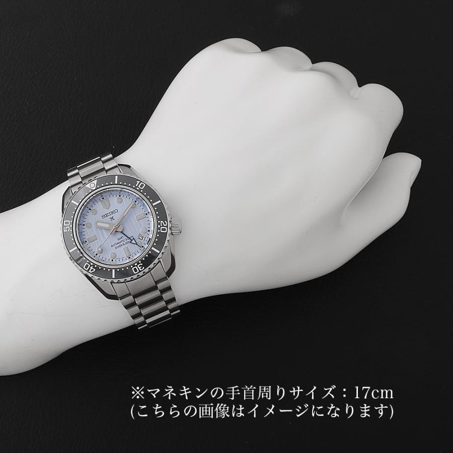 セイコー セイコー腕時計110周年記念限定モデル Save the Ocean 1968 メカニカルダイバーズ 限定モデル GMT SBEJ013 中古 メンズ 腕時計｜ginzarasin｜05