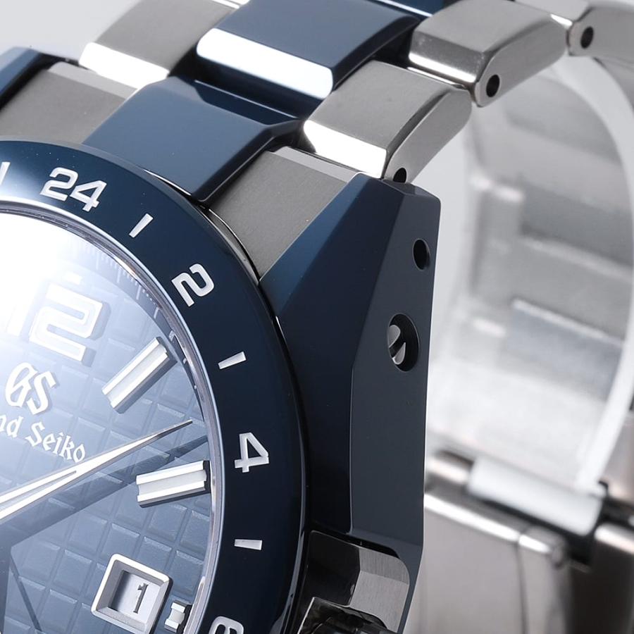 グランドセイコー スポーツコレクション メカニカルハイビート GMT ブルーセラミックス SBGJ233 メンズ 中古 腕時計 Grand Seiko グランドセイコー スポーツコレクション メカニカル