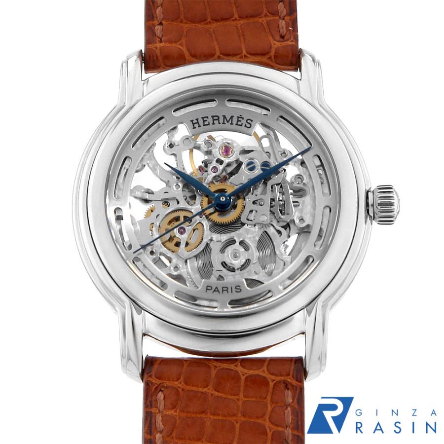 【希少・極美品】エルメス セザムスケルトン SM1.710.220 HERMES（エルメス） セザムスケルトン SM1.710.220 中古 メンズ 腕時計