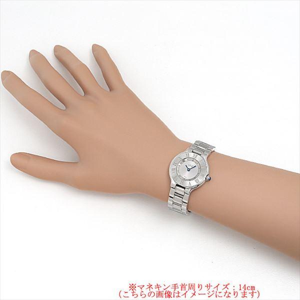 カルティエ Cartier W10109T2 マスト21 腕時計 超美品 Cartier（カルティエ） マスト21(ヴァンティアン) W10109T2 中古