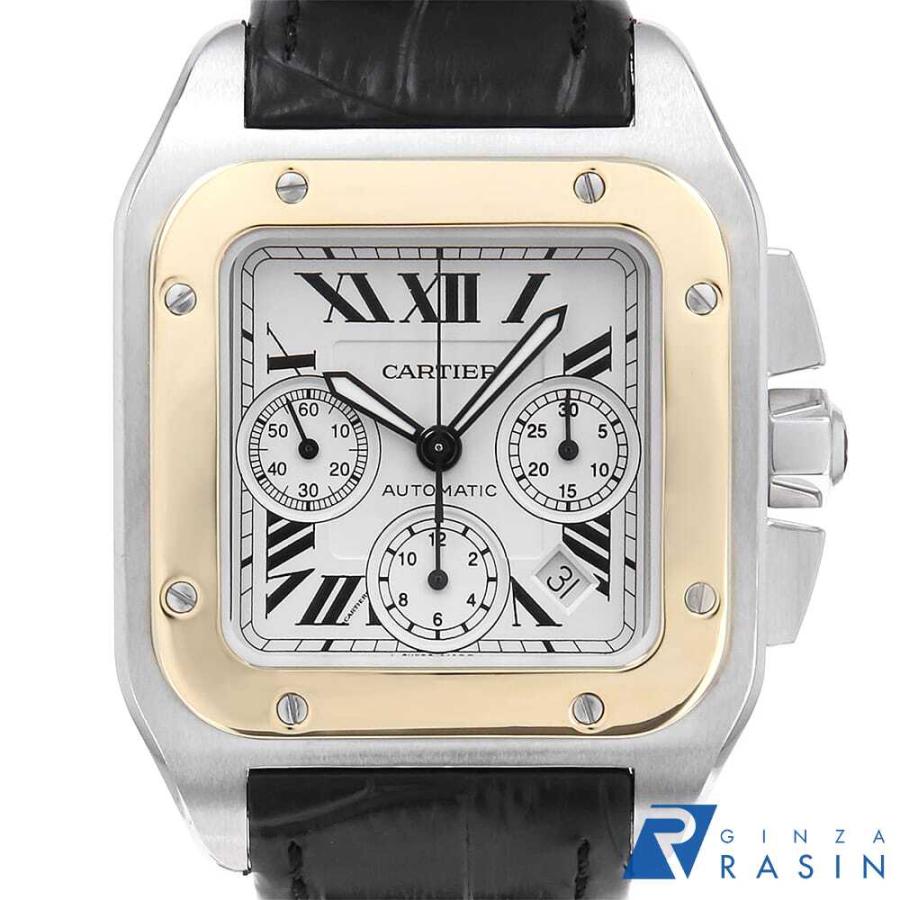 Cartier（カルティエ） サントス100 クロノグラフ XL W20091X7 中古 