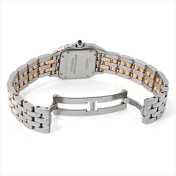 カルティエ パンテールSM 2ロウ W25029B6 YG/SS クオーツ レディース 41100100036【中古】【アラモード】 Cartier（カルティエ） CARTIER W25029B6 パンテールSM 2ロウ アフター