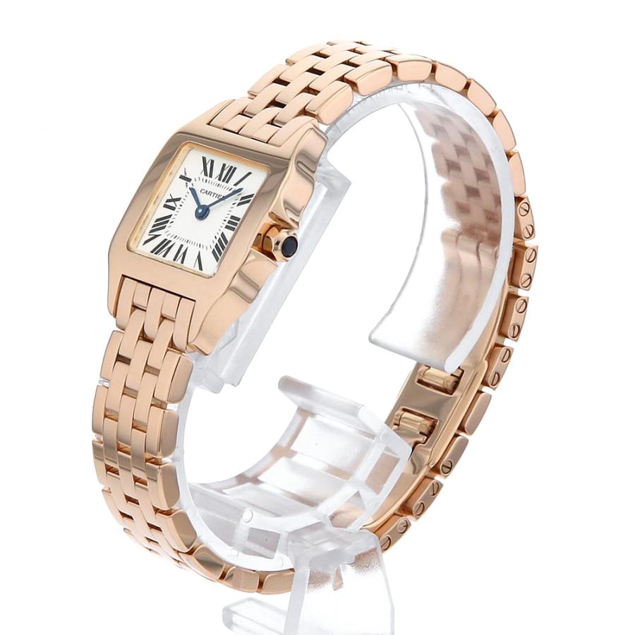 カルティエ/サントス/レディース用/コマ3コ Cartier（カルティエ） サントス ドゥモワゼル SM W25073X9 中古