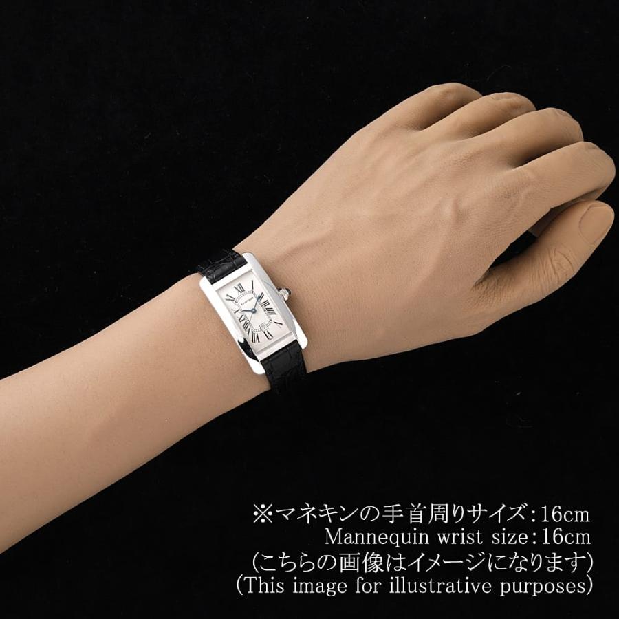 カルティエ タンクアメリカン MM W2603656 ボーイズ(ユニセックス) 中古 腕時計 Cartier（カルティエ） タンクアメリカン MM W2603656 中古 ボーイズ