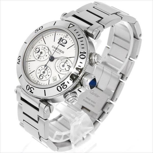 Cartier（カルティエ） パシャ シータイマー クロノグラフ W31089M7