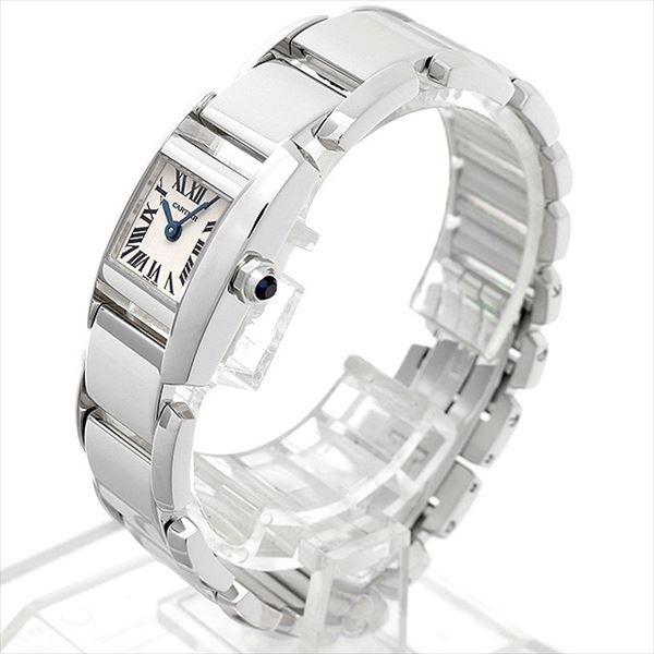 Cartier(カルティエ) 腕時計 タンキッシムSM W650029H レディース 金無垢 白 Cartier - Cartier(カルティエ) 腕時計 タンキッシムSM W650029H