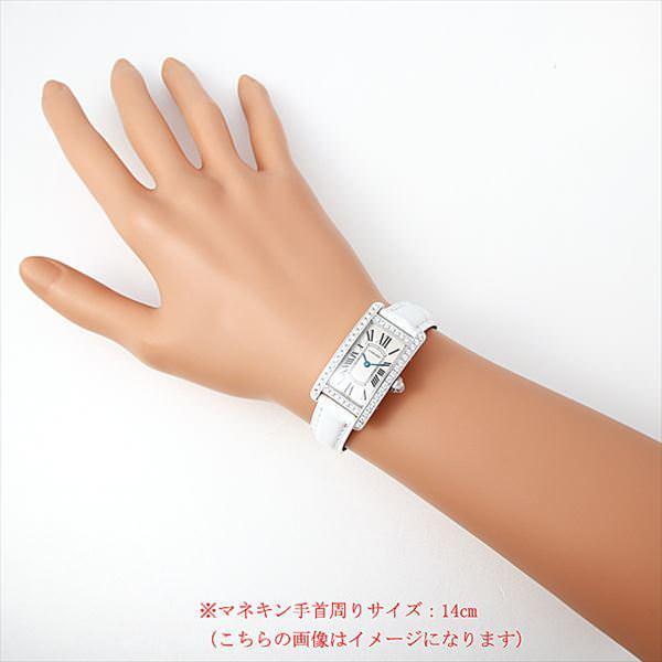 TANK（Cartier） カルティエ タンクアメリカン ベゼルダイヤ WB707331