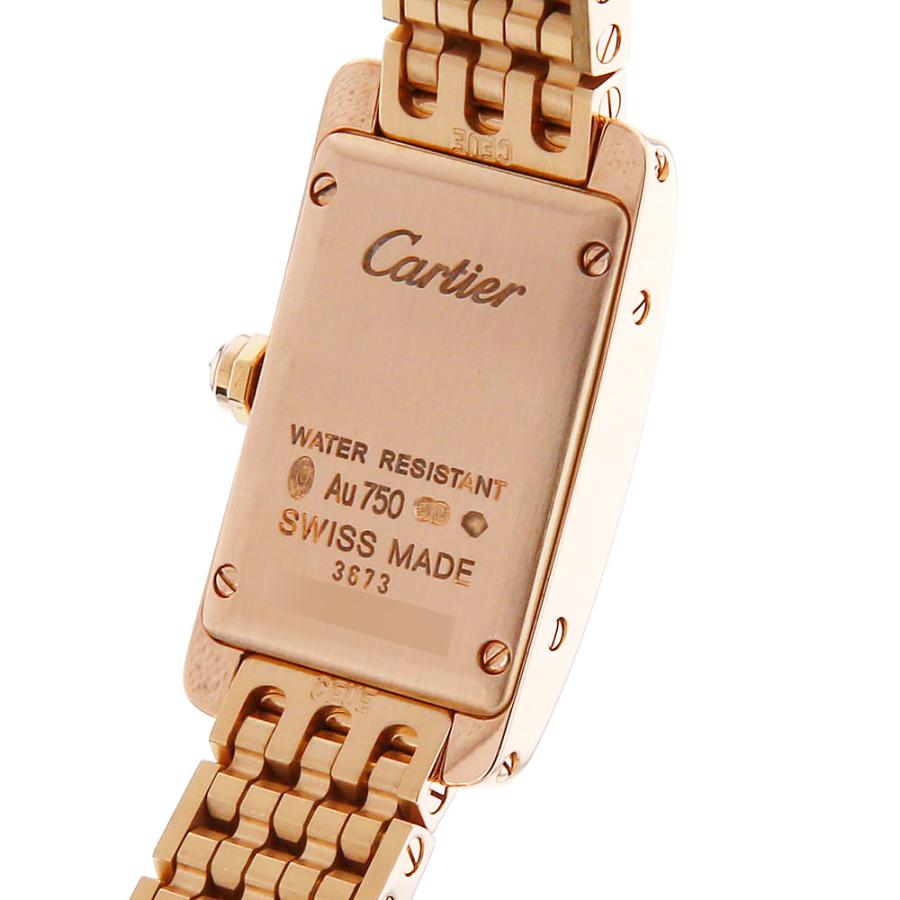 Cartier カルティエ タンクアメリカン ベゼルダイヤ WB710012