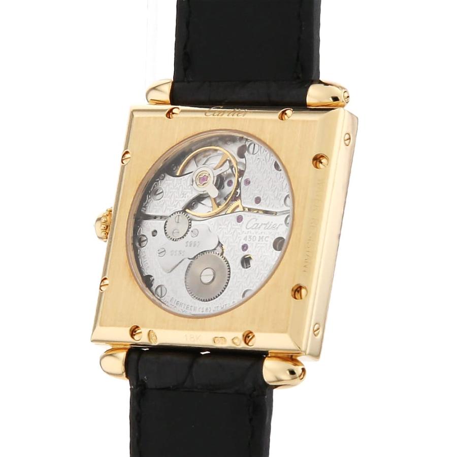 Cartier 腕時計 レザー Cartier（カルティエ） タンク オビュ LM WB800551 中古 メンズ 腕時計