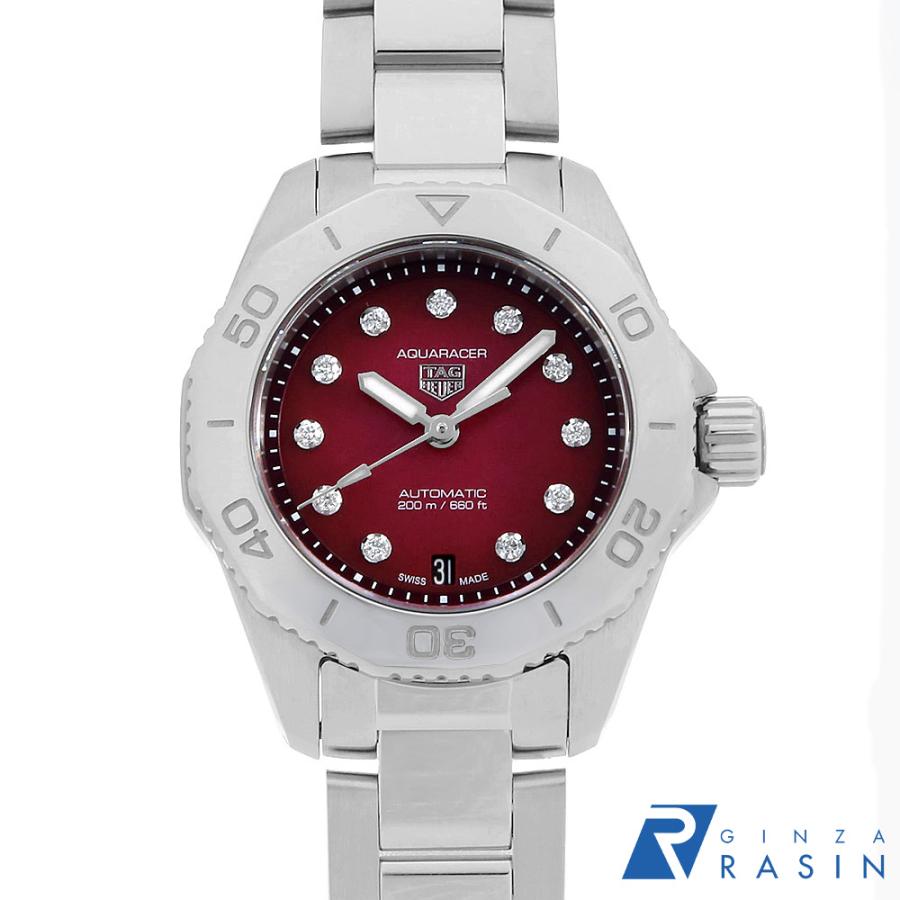 タグホイヤー アクアレーサー プロフェッショナル200 WBP2414.BA0622 自動巻き ステンレススティール レディース TAG HEUER 【中古】 【時計】 TAG Heuer - タグホイヤー アクアレーサー プロフェッショナル200