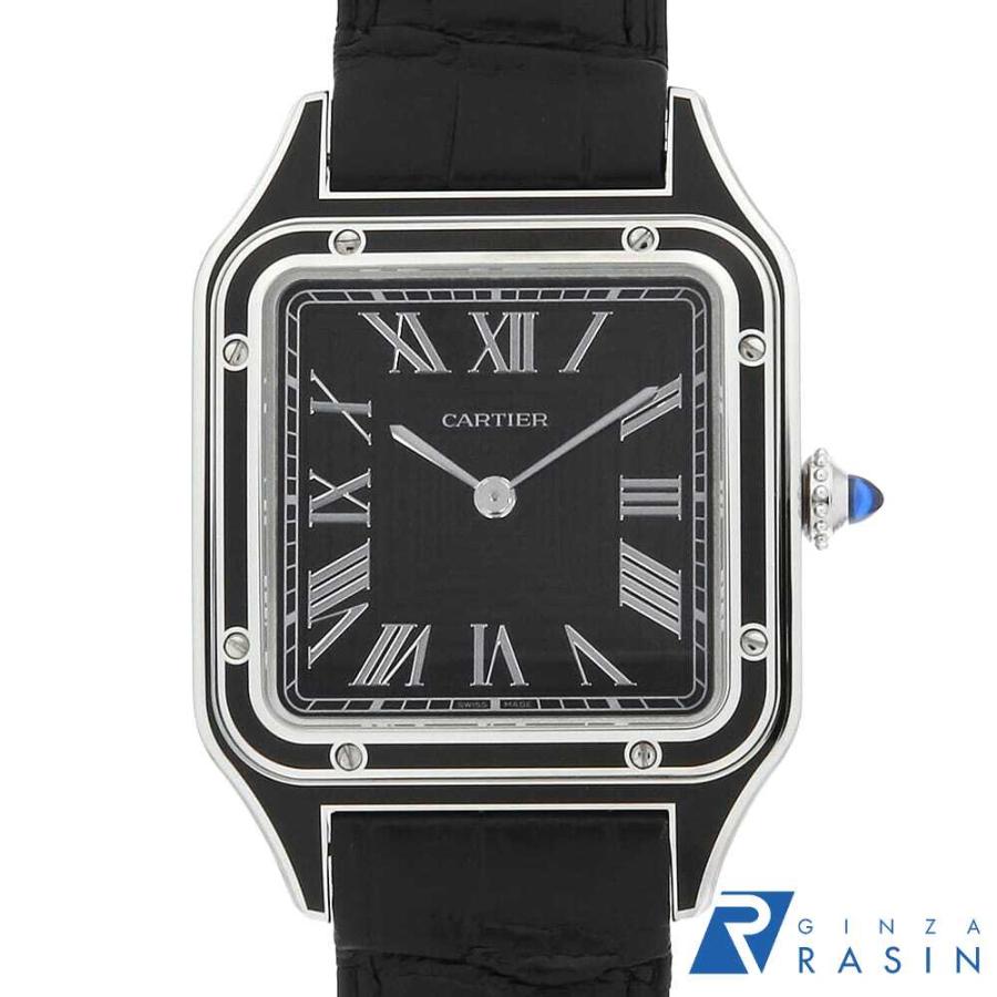 カルティエ サントス デュモン LM WSSA0046 メンズ 中古 腕時計 Cartier（カルティエ） サントス デュモン LM WSSA0046 中古 メンズ