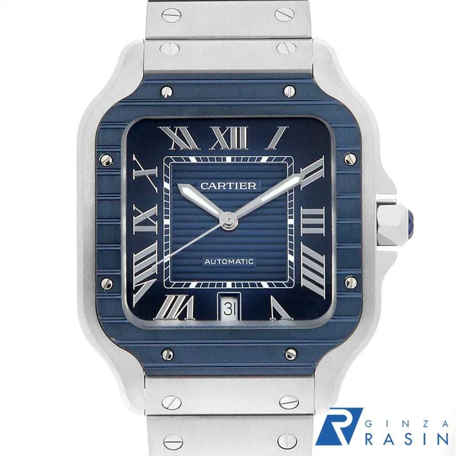 韓国 ファッション通販 Cartier カルティエ サントス ドゥ LM WSSA0048 中古 メンズ サントスドゥカルティエ