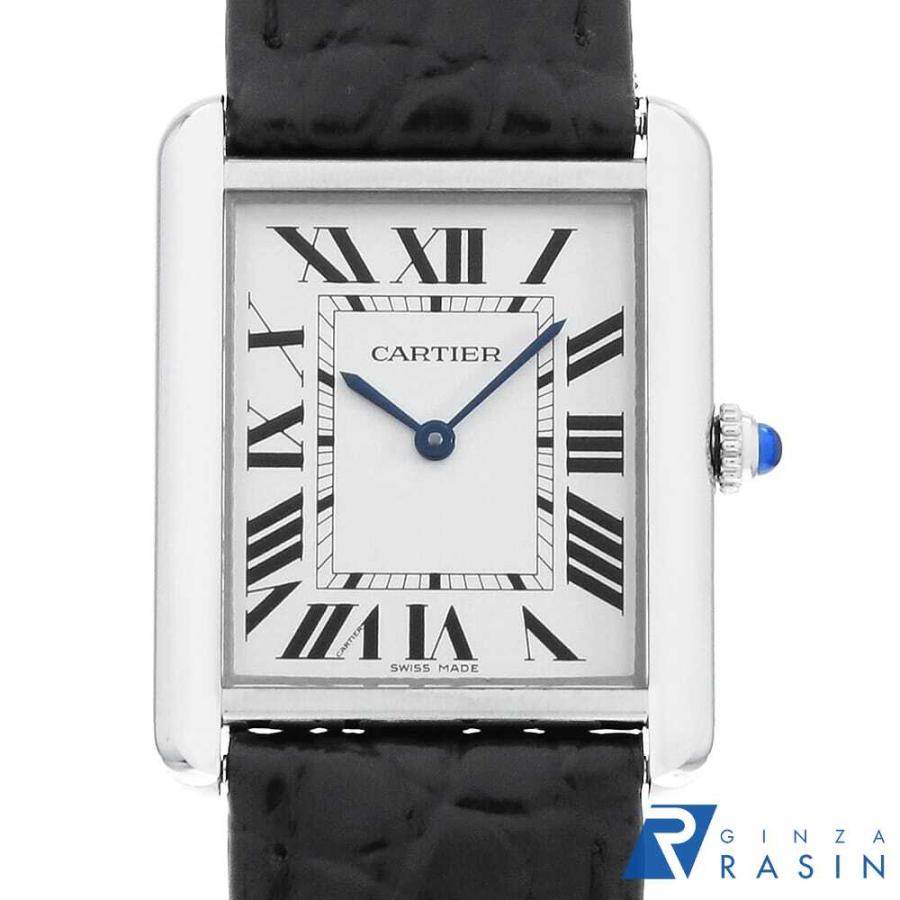カルティエ タンクソロ LM WSTA0028 メンズ 中古 腕時計 Cartier（カルティエ） タンクソロ LM WSTA0028 中古 メンズ 腕時計