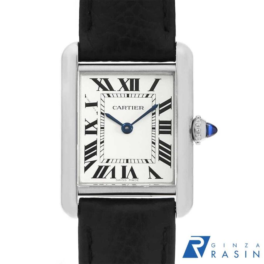 カルティエ Cartier タンクマストSM WSTA0042 パープル SS レディース 腕時計 Cartier - カルティエ Cartier タンクマストSM WSTA0042 パープル SS