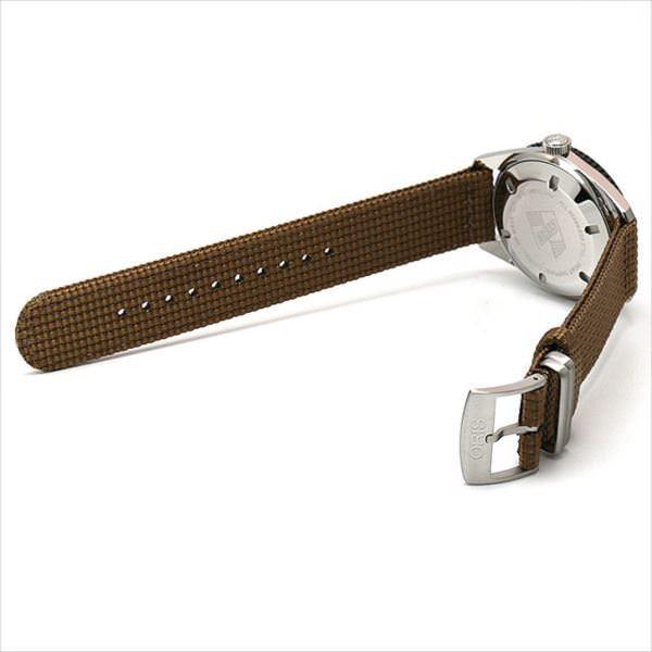 【メール便】 オリス ダイバーズ65 733 7707 4064F ベージュナイロンストラップ 新品 メンズ 腕時計 ローン60回払い無金利 【DGJ1050644555】(37050円)