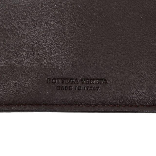 【中古】 Bottega Veneta ボッテガヴェネタ イントレチャート 手帳カバーラムスキン ブラウン 183622 mns｜ginzaxiaoma｜06