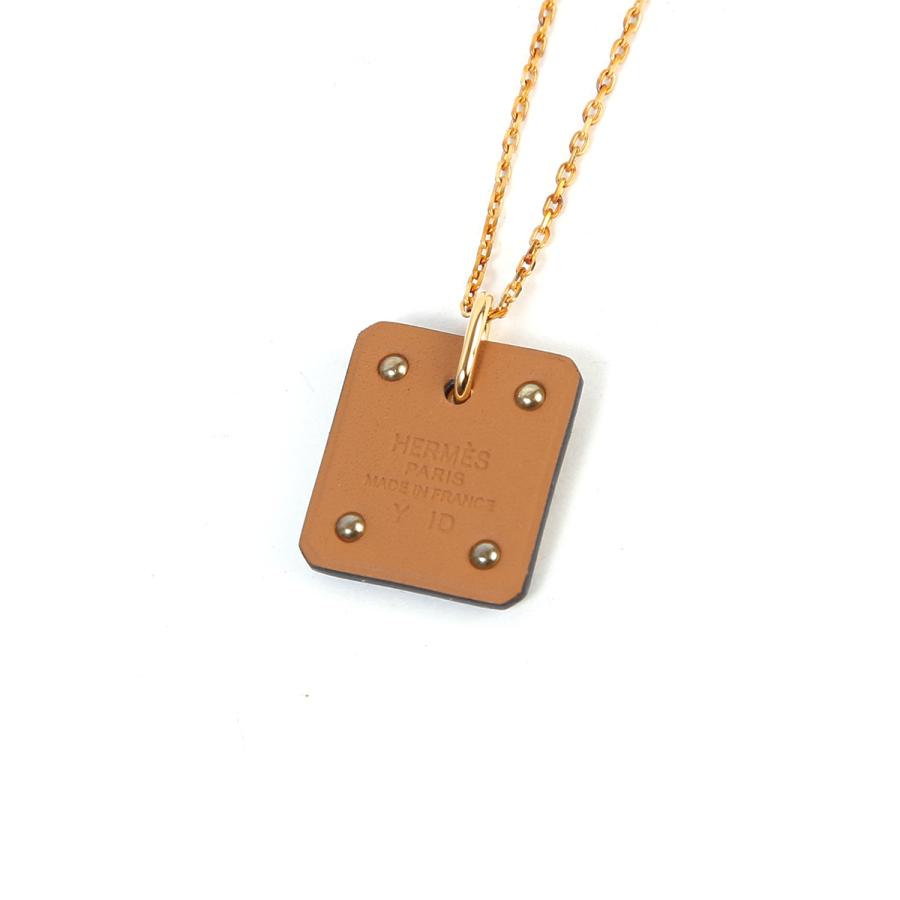 美品 エルメス ネックレス ペンダント アス ドゥ クール PM :244411 美品 エルメス ネックレス ペンダント アス ドゥ クール PM :244411