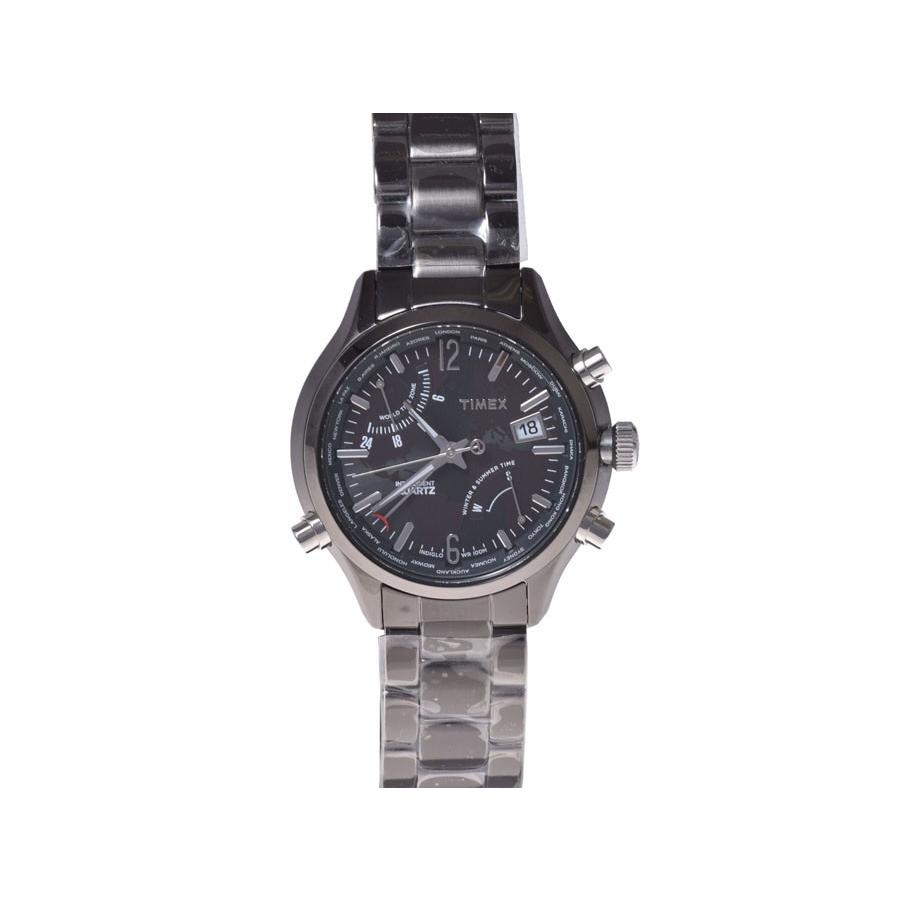 新品タイメックス TIMEX インテリジェントクオーツ ワールドタイム 