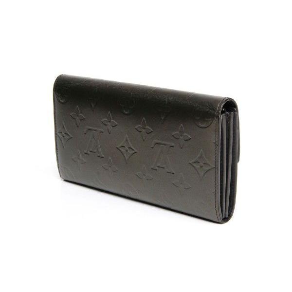 LOUIS VUITTON ルイヴィトン モノグラムマット ファスナー長財布  