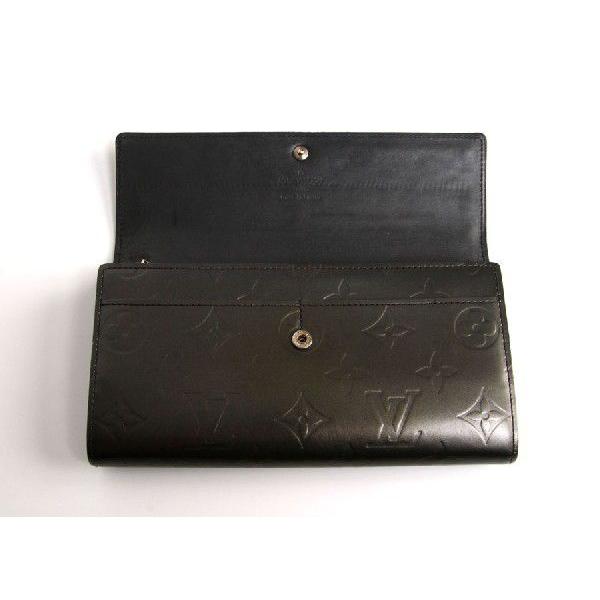 LOUIS VUITTON ルイヴィトン モノグラムマット ファスナー長財布 