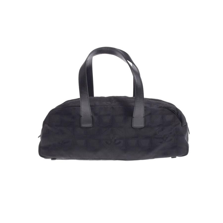 シャネル CHANEL ニュートラベルライン ミニボストンバッグ ナイロン黒