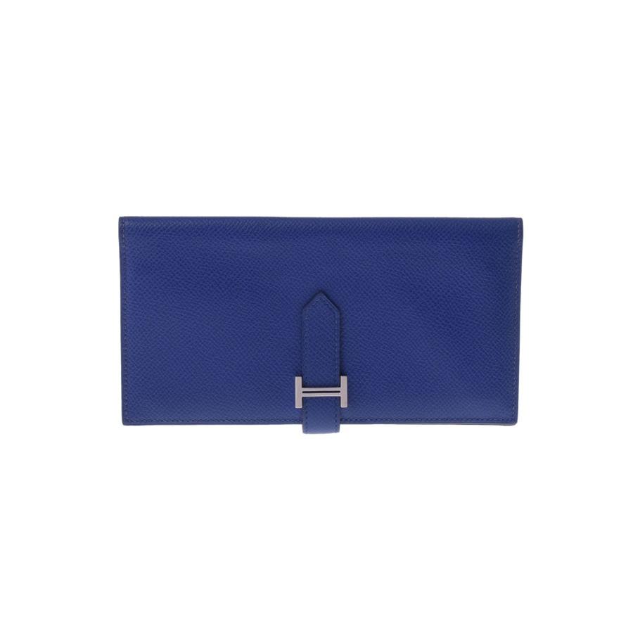 エルメス Hermes ベアン スフレ ブルーエレクトリック Sv金具 P刻印 受注生産品 エプソン