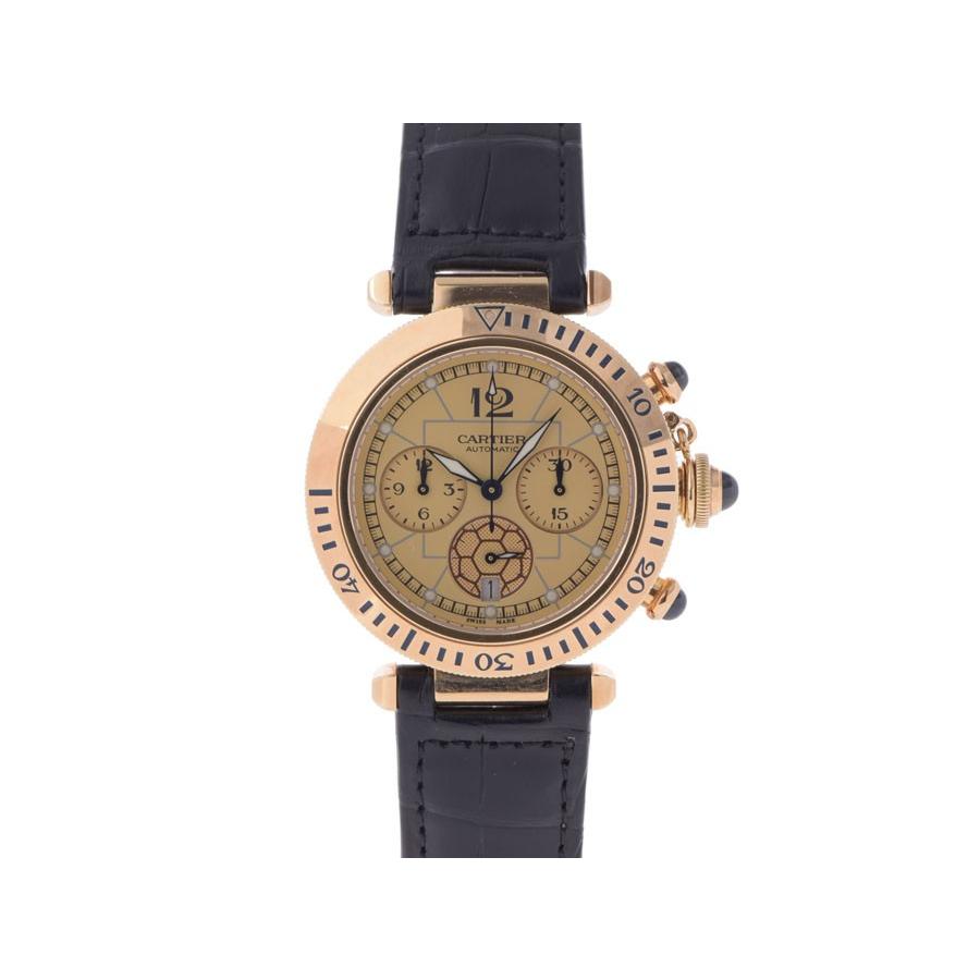 Cartier カルティエ CARTIER パシャ クロノ 2002年ワールドカップ 