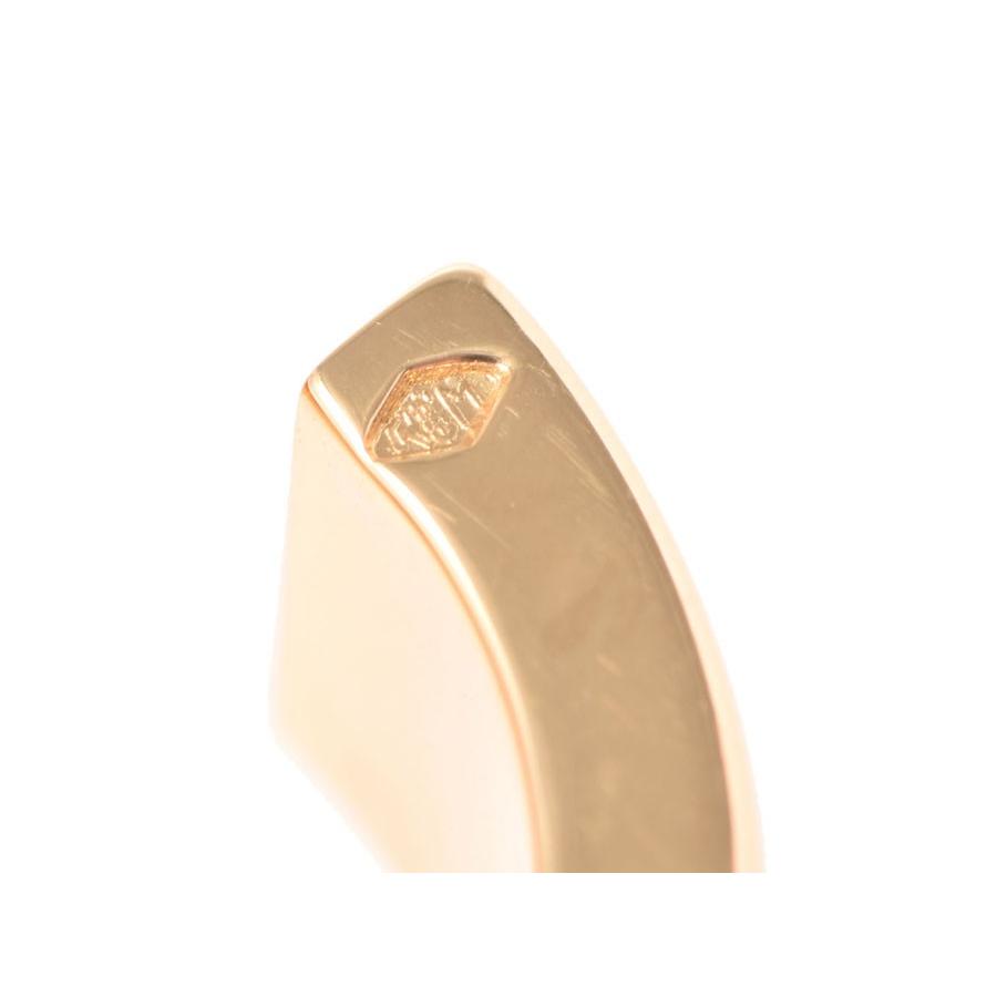 CHANEL シャネル Cシグネチャーリング ミディアム YG 14.9g #9.5 中古  