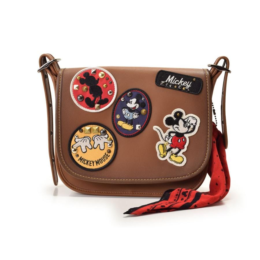 中古 コーチ ショルダーバッグ Disneyコラボ 限定 レザー 茶 F アウトレット ミッキーマウス バンダナ付 ワッペン 未使用 Coach Xmas 銀蔵 ヤフー店 通販 Yahoo ショッピング