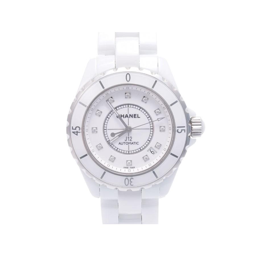 中古 シャネル J12 38mm 白セラ 12Pダイヤ H1629 内箱 修理明細書 CHANEL :800000064856000:銀蔵・ヤフー店  - 通販 - Yahoo!ショッピング