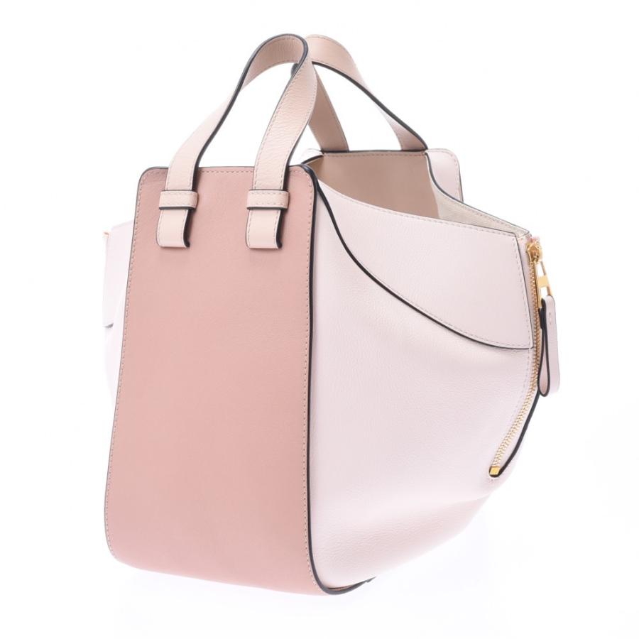 LOEWE ロエベ ハンモック 2WAYバッグ ピンク/ピンクベージュ 