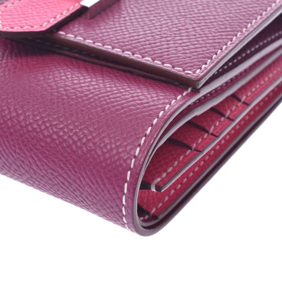 HERMES エルメス ベアンレクトベルソ トスカ ローズティリアン □R刻印 ...