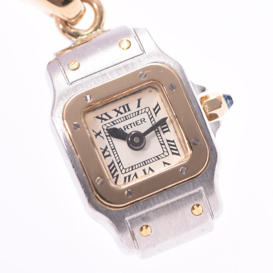 Cartier カルティエ サントスガルベ 時計チャーム ユニセックス Ss K18yg ペンダントトップ Abランク 中古 銀蔵 銀蔵 ヤフー店 通販 Yahoo ショッピング