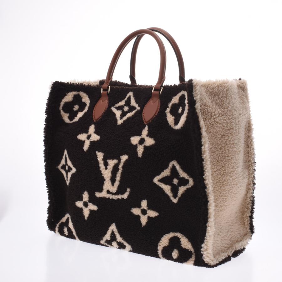 LOUIS VUITTON ルイヴィトン モノグラム・テディ オンザゴーGM ダーク 