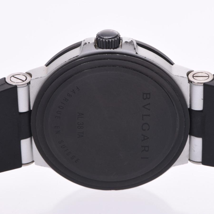 BVLGARI かさばり ブルガリ アルミニウム AL38TA 中古 メンズ腕時計 