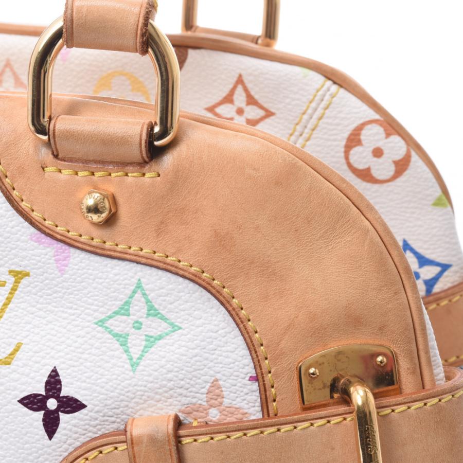 LOUIS VUITTON ルイヴィトン マルチカラー クラウディア 白 M40193 