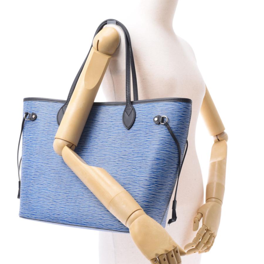 LOUIS VUITTON ルイヴィトン エピ ネヴァーフルMM 青 M51053 ユニ 