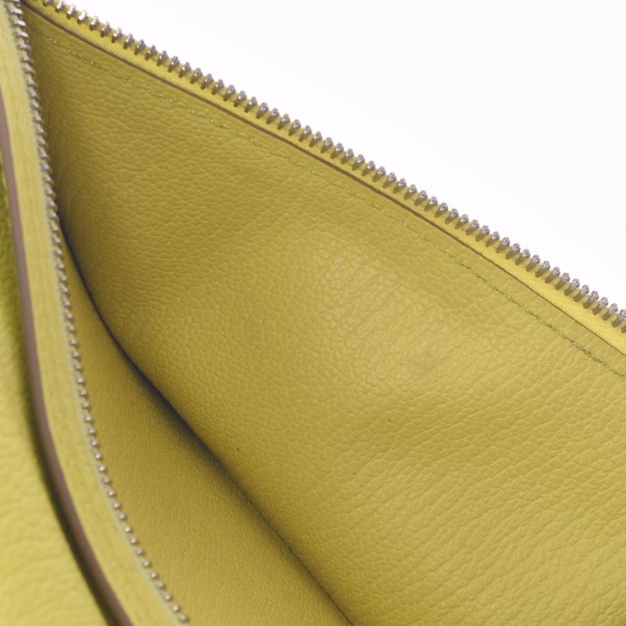 最高の品質の ユニセックス R刻印 14年頃 シルバー金具 ライム ベアンスフレ エルメス Hermes 銀蔵 中古 ライム エルメス 送料無料 シェーブル 銀蔵 中古 Abランク 長財布 財布 Knowledge21 Com
