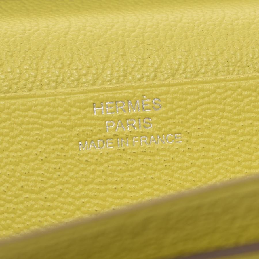 最高の品質の ユニセックス R刻印 14年頃 シルバー金具 ライム ベアンスフレ エルメス Hermes 銀蔵 中古 ライム エルメス 送料無料 シェーブル 銀蔵 中古 Abランク 長財布 財布 Knowledge21 Com