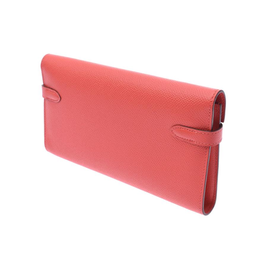 HERMES エルメス ケリー ウォレット ローズジャイプール ゴールド金具 