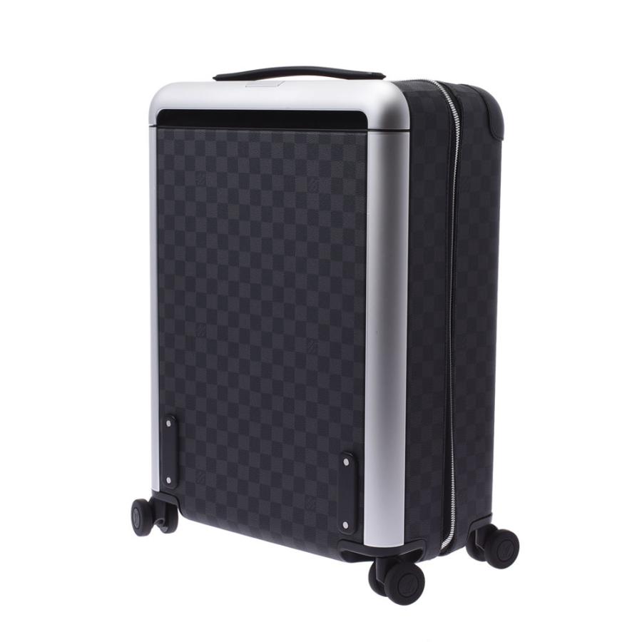 Louis Vuitton ルイヴィトン ダミエ 銀蔵 グラフィット ホライゾン50 スーツケース 黒 M 中古 ルイヴィトン メンズ キャリーバッグ Aランク 中古 銀蔵 銀蔵 ヤフー店