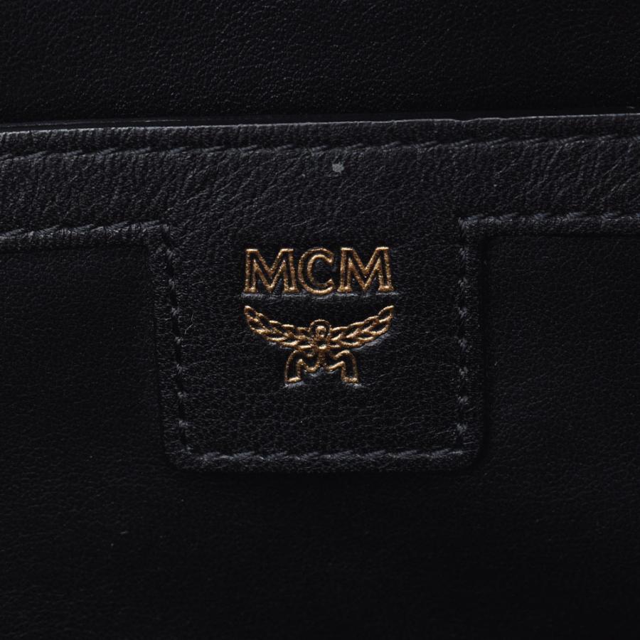 MCM エムシーエム バックパック スタッズ 黒 ユニセックス カーフ  