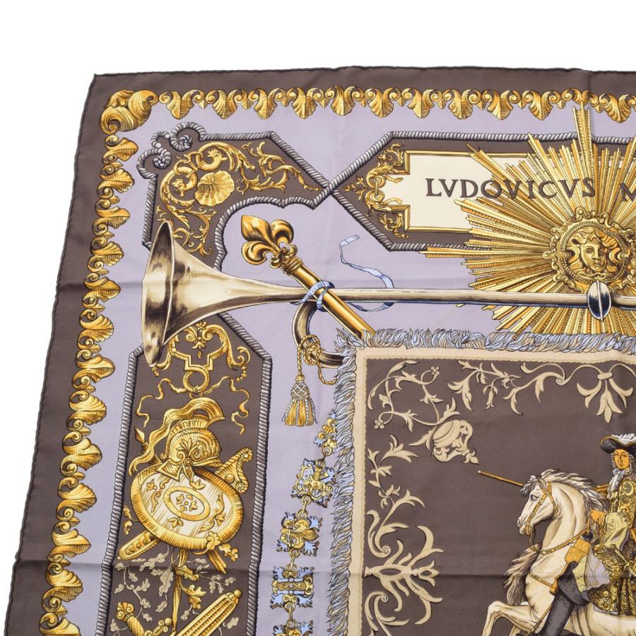 セール 登場から人気沸騰 エルメス HERMES カレ シルクスカーフ 白馬に