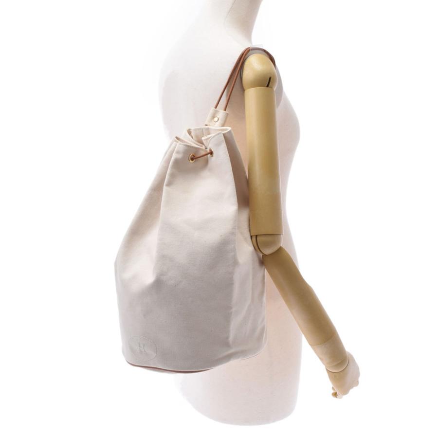 HERMES エルメス ポロションミミルGM アイボリー ユニセックス  